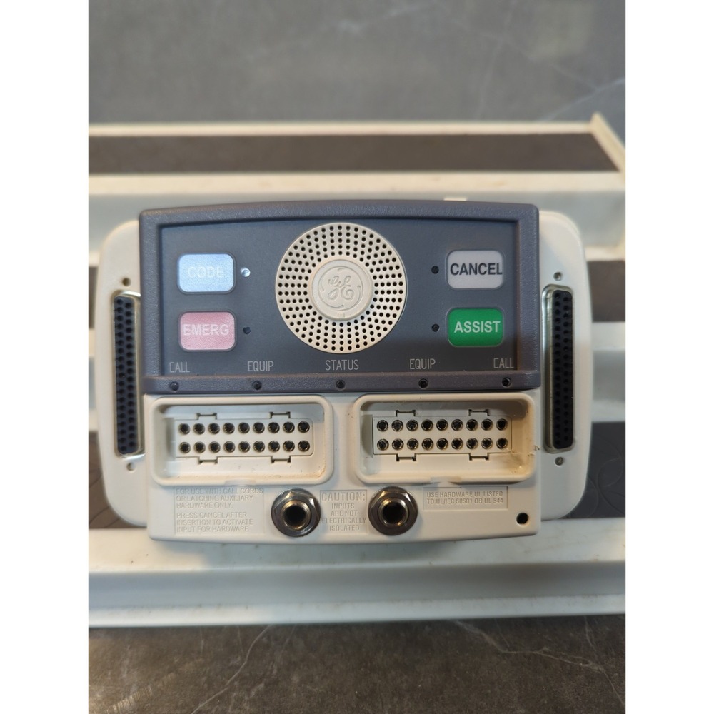 GE Telligence HC-PSTN2-BED hospital nurse call station module as shown